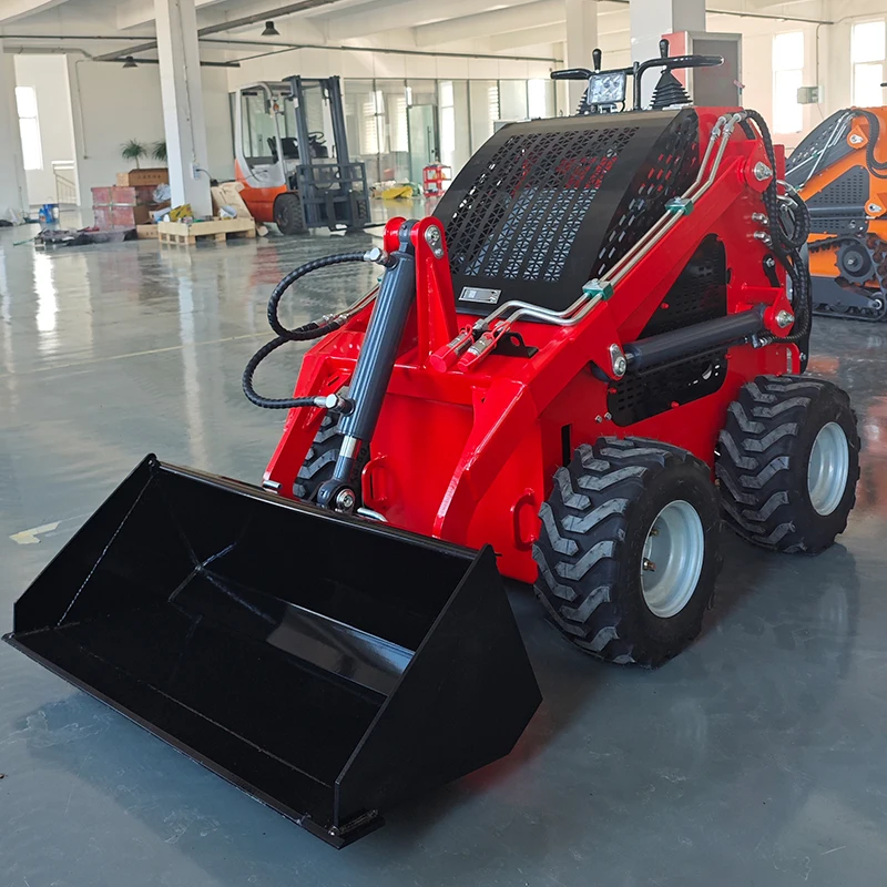 

Factory Price Compact Mini Wheel Skid Steer Loader For Sale With Attachments Customize Skid Steer Loder Customize Mini Loader
