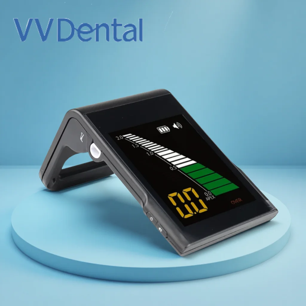 

VV Dental Endodontics Locator Endo Apex Locator w/ 2pcs Tips LCD Root Canal Periodontics Apical Measurer Dentistry Lab Products