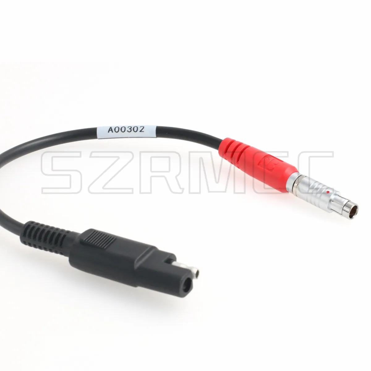 A00302 SAE 2 pin to Fischer 5 Pin Power Cable for Topcon GPS GB-500 GB 1000 Hiper Series Legacy Series GA GB Plus GR-3 GR-5