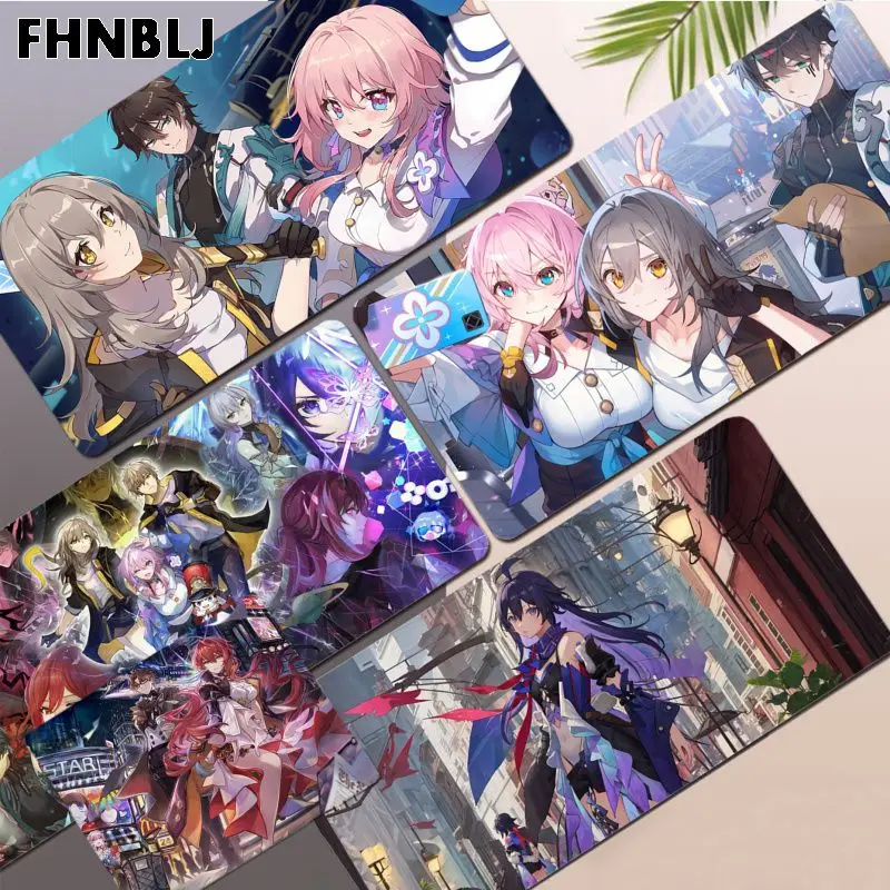 

Honkai Star Rail Mousepad Your Own Mats Keyboards Mat Rubber Gaming Mousepad Desk Mat Size For Game Keyboard Pad For Gamer