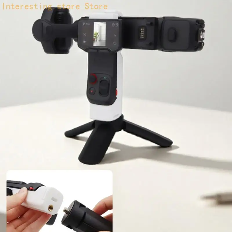 Magnetische Kamerahalterung mit stabilem und Gewindeanschluss für vertikales Video, Transport auf Reisen und – Detail 9