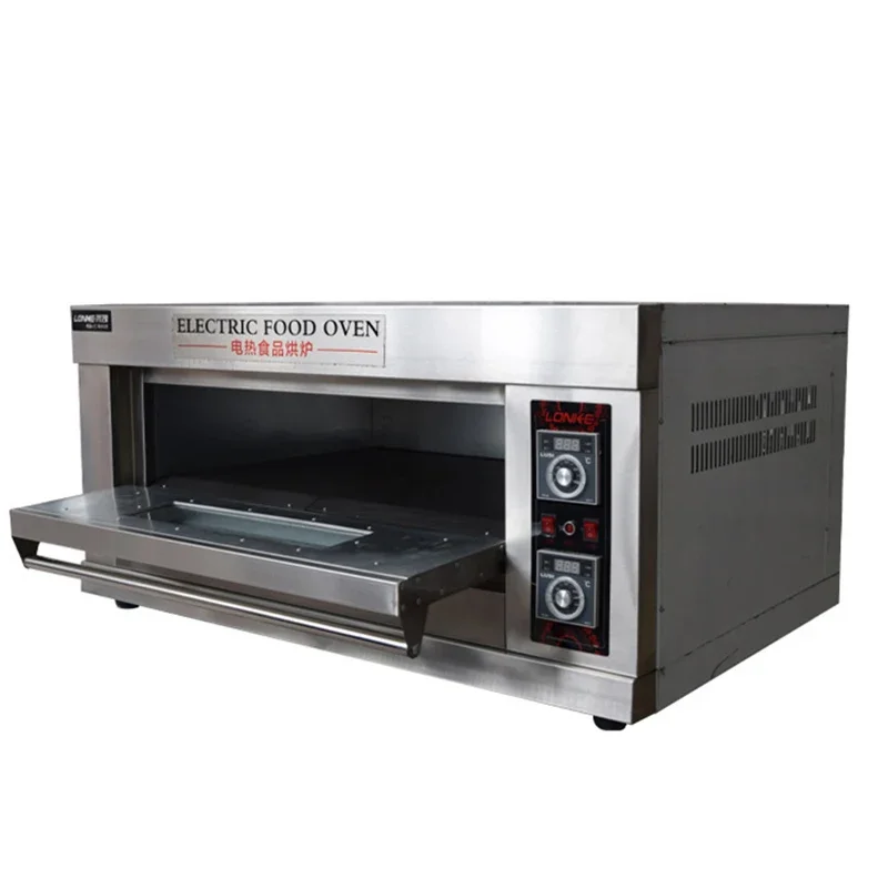 เตาอบเชิงพาณิชย์แก๊สไฟฟ้าเค้กขนมปังพิซซ่าอบขนาดใหญ่ความจุ 220 V/380 V เตาอบไฟฟ้า