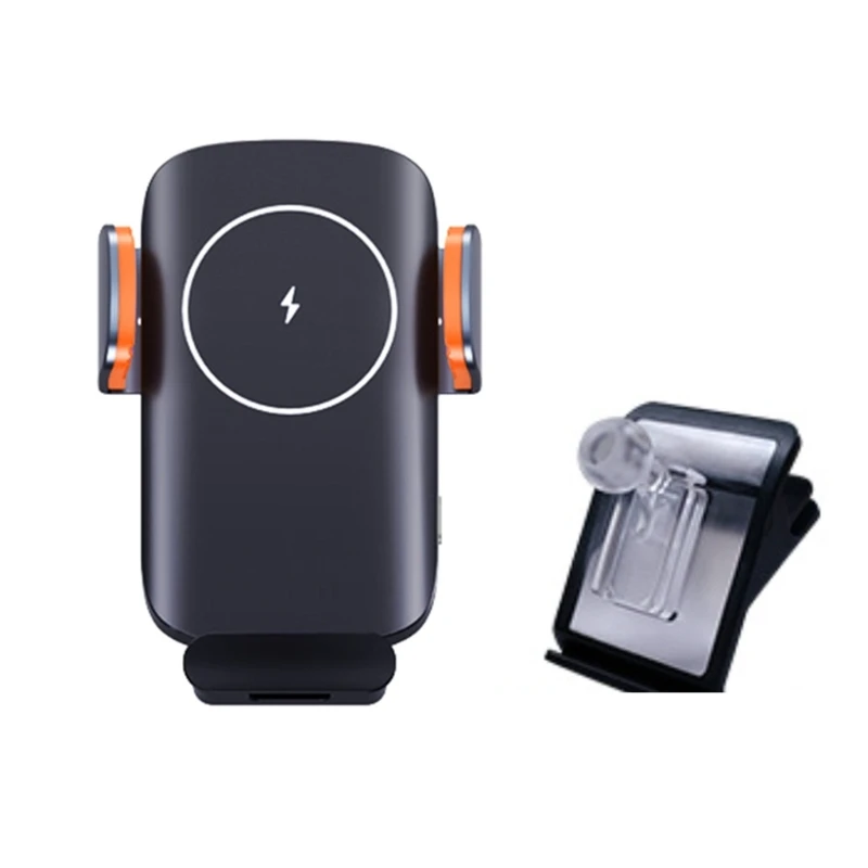 

Car Holder Phone Stand Solar Electric Automatic Clip Adjustable