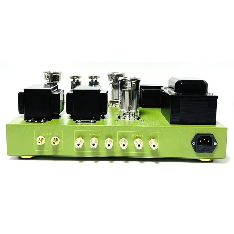 Fu50 Vacuum Tube Amplifier Kit Diy 8w*2 Optical Fiber Coaxial Aux Bluetooth 5.1 Vu Meter High Power Class A Audio Amplifier