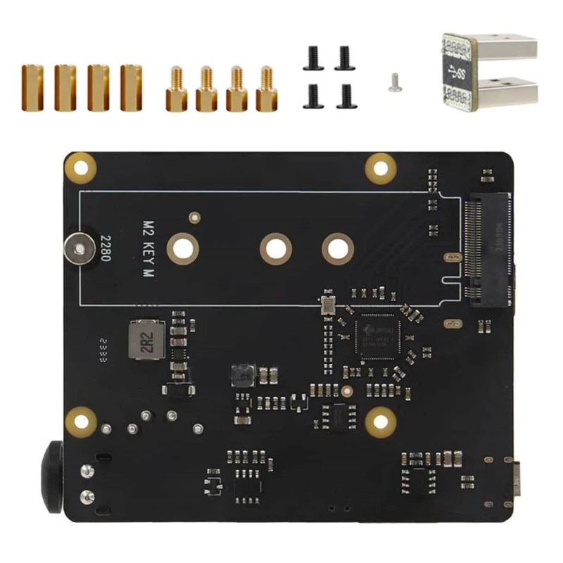 X873 USB3.0 to M.2 NVMe Solid Disk Extension Board With Integrated Power Control N2UB