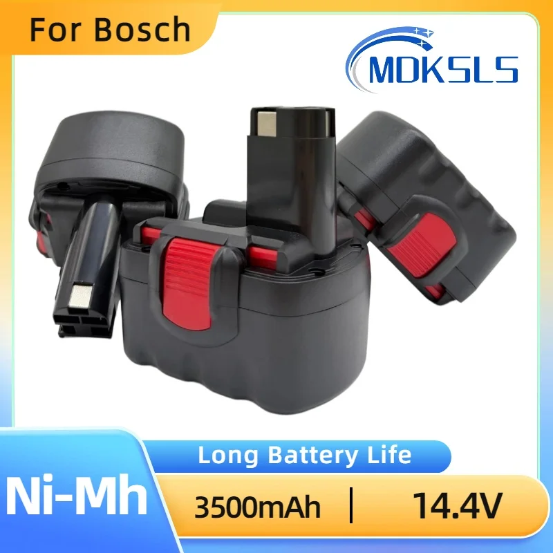 For BOSCH 14.4V Power Tool Battery For BAT038, BAT040, BAT140, PSR 14.4VE-2, GSR 14.4V, GDS, 35614, BAT041 Replacement Battery