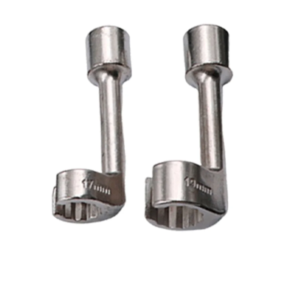 1 2 Inch Drive Wrench Automotive Socket Wrench Easy Size Marking Metal Construction 17mm Car Repair Mechanic Tools