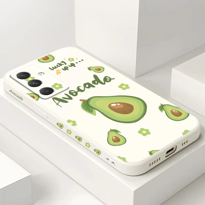 

Pollen Avocado Phone Case For Samsung Galaxy A55 A35 A25 A15 A16 A06 A05 A05S A54 A34 A24 A14 A04 A04S A04E 4G 5G Cover