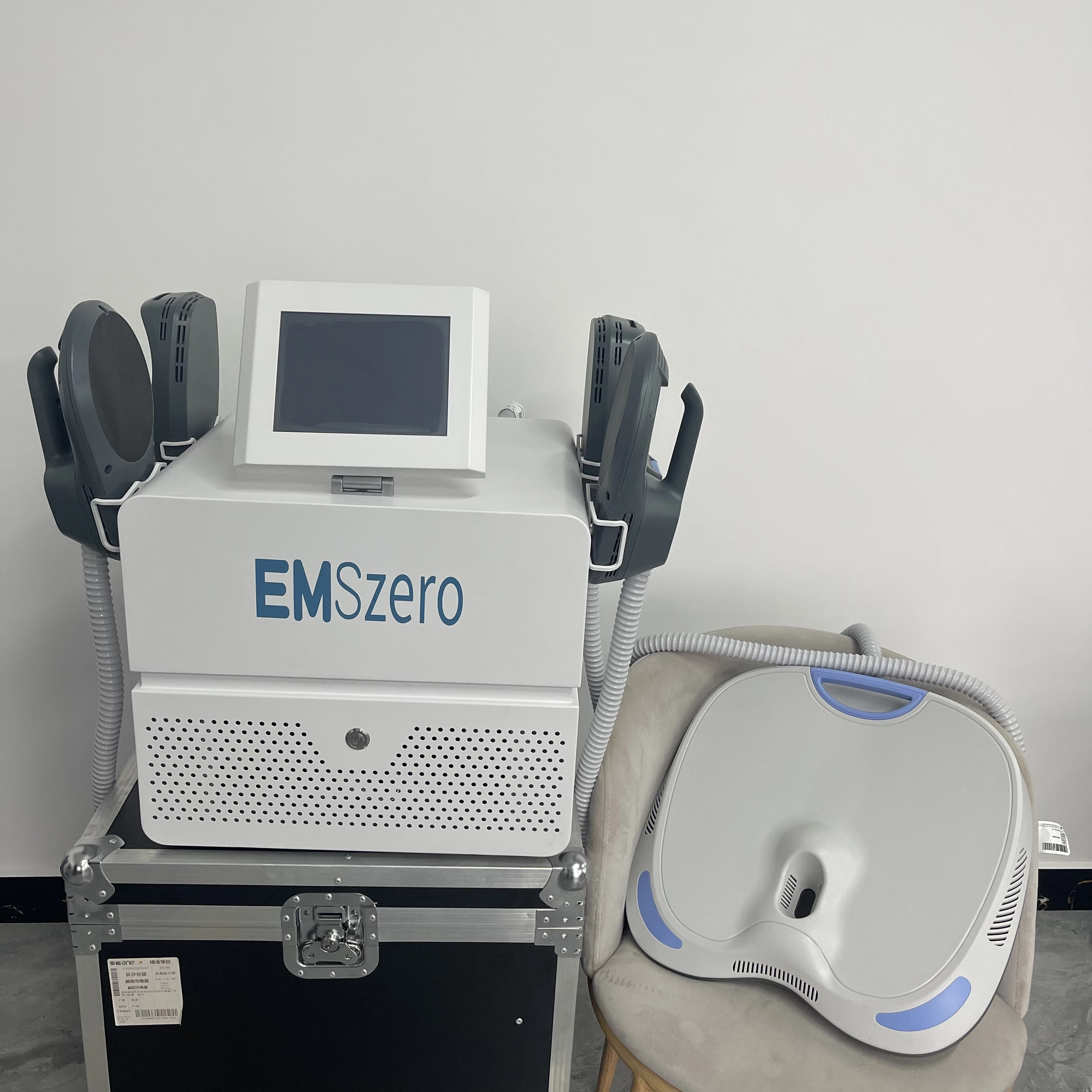 Emszero NEO 6500W เครื่องกระตุ้นไขมันในกล้ามเนื้อ pelangsing Badan คลื่นแม่เหล็กไฟฟ้า pelangsing Badan สร้างเครื่องคลายกล้ามเนื้อการจัดส่งท้องถิ่น