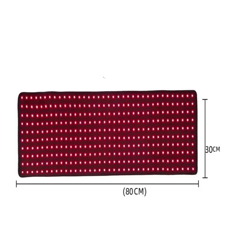 

360pcs Leds 660nm And 850nm Red Light Therapy Pad Infrared Heating Slimming Wrap For Muscle Pain Relief Fat Burning
