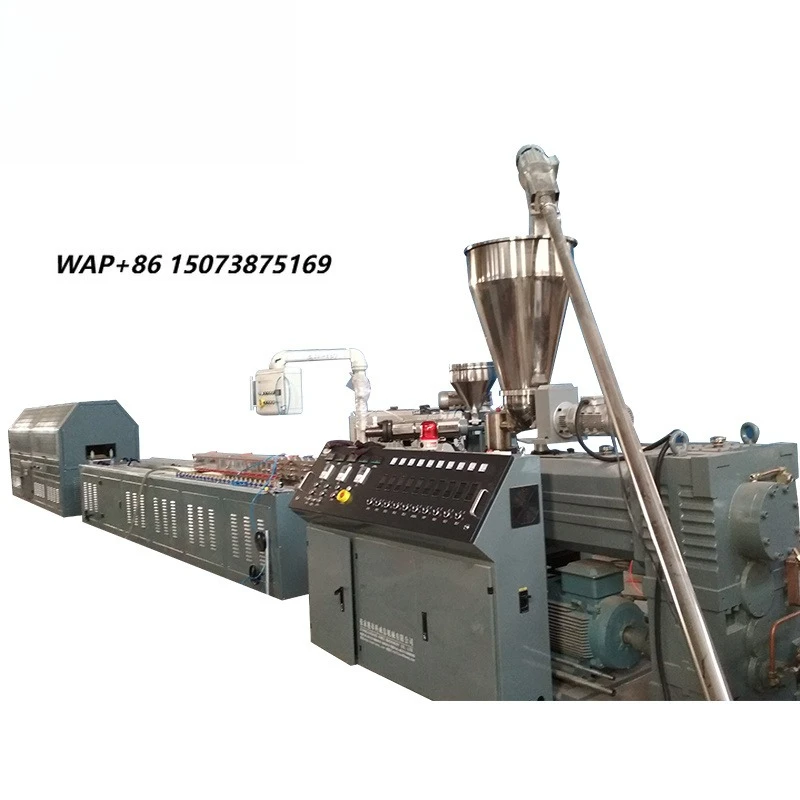 UPVC Door and Window Profile Production Line SPC Floor PVC Wall Panel Making Machine