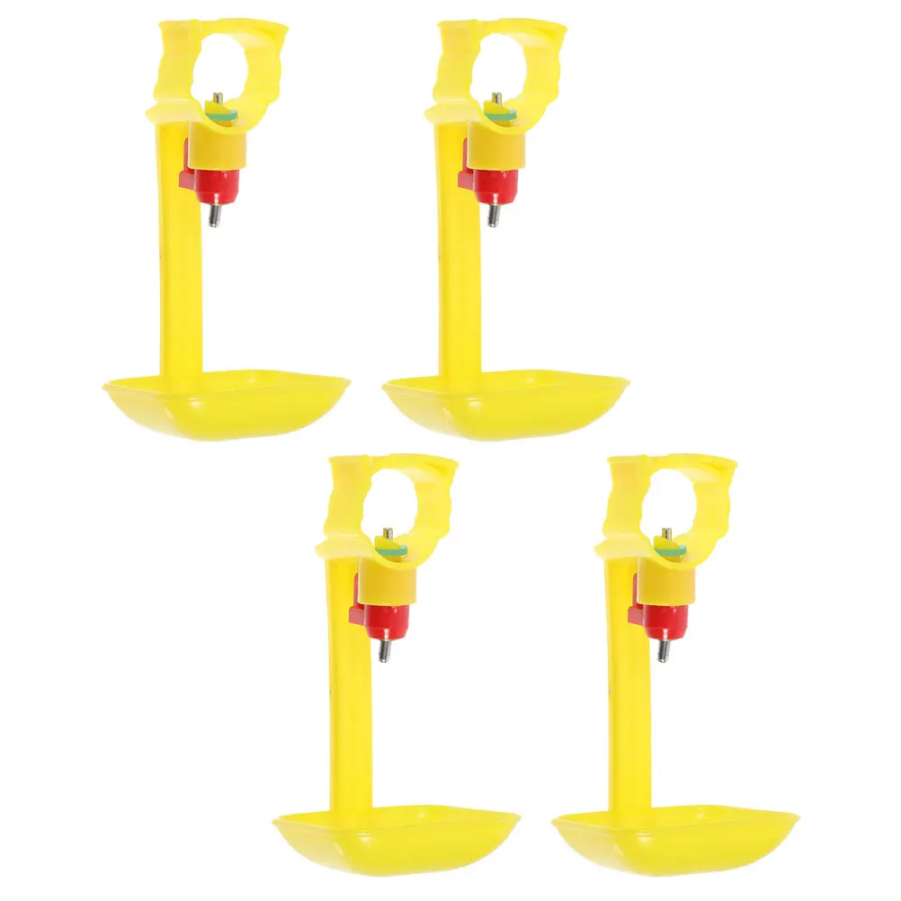

Chicken Waterer Cup Drinking Cups Waterers Watering Bowl for Drinker Bowls Plastic Feeder Drinkers