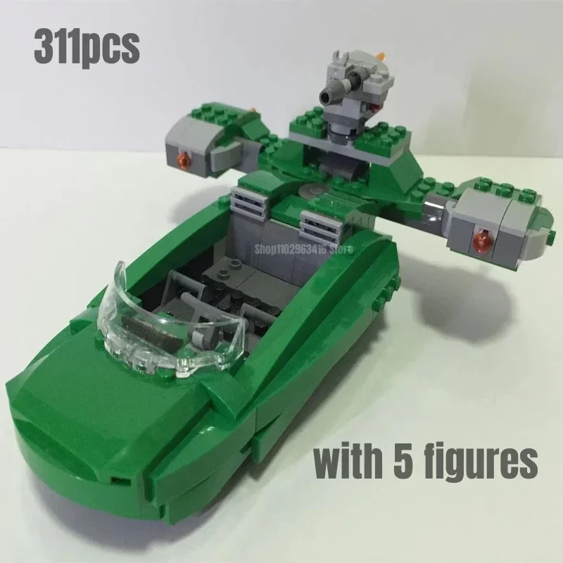 311pcs Flash Speeder Building Blocks Fit 75091 Bricks Model Out of print Toys For Children