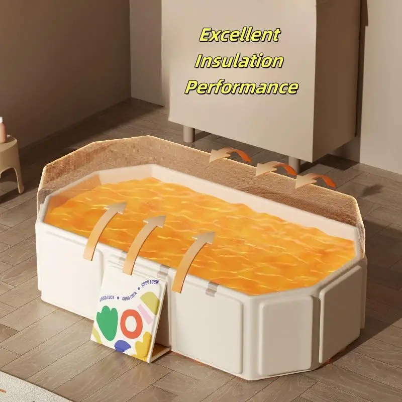 Baby Bathtub,Portable Baby Tub,Quick Pop Up Non Inflatable Bathtub Space-Saving,Durable Tubs for 0~8 Years old Infants