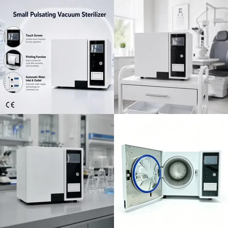 for HTYM 23L Steam Autoclave Stainless Steel High Temperature Contact Sterilization Equipment