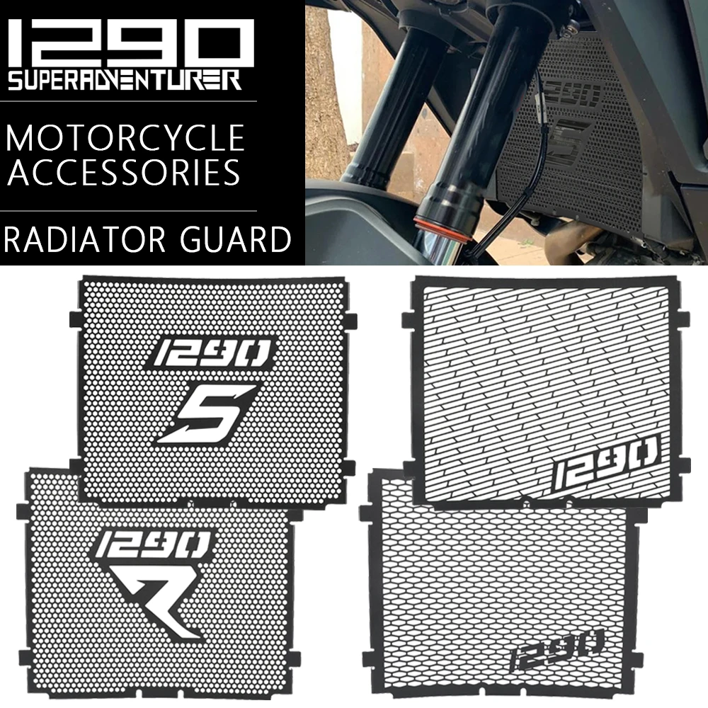 

Motorcycle Accessories Radiator Water Cooler Grille Guard Cover Protector Accessories CNC FOR 1290 Super Adventure S/R 2017-2020