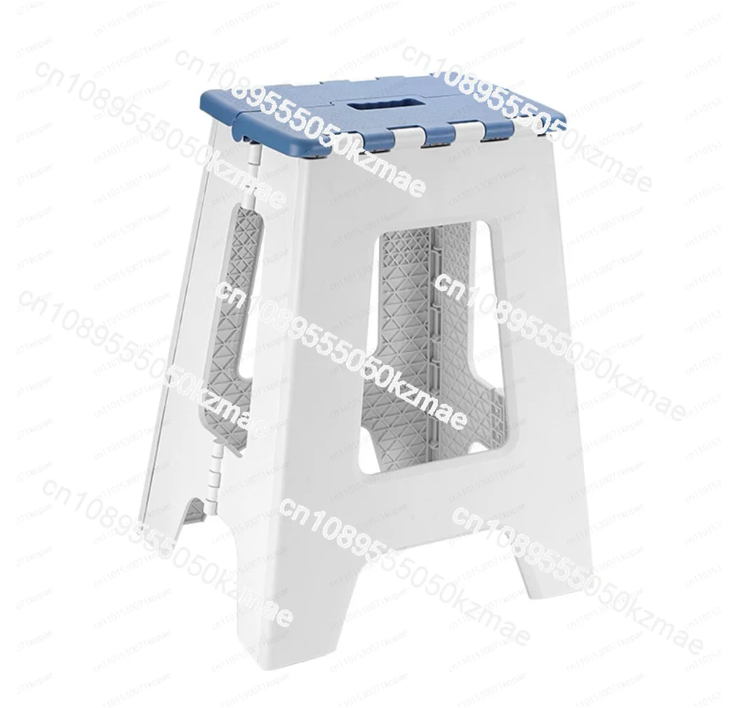 

Складной табурет | Портативный уличный портативный высокий табурет для взрослых (потолщенный пластик, для домашней столовой/ванной комнаты — маленькая скамейка)