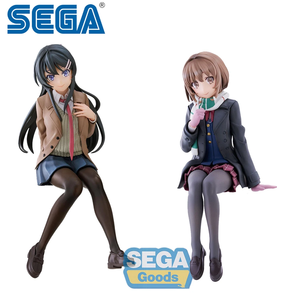 Оригинальные фигурки Sega Premium Chokonose, фигурки Seishun Buta Yarou Wa Randoseru Girl No Yume Wo Minai Kaede Mai, аниме фигурки