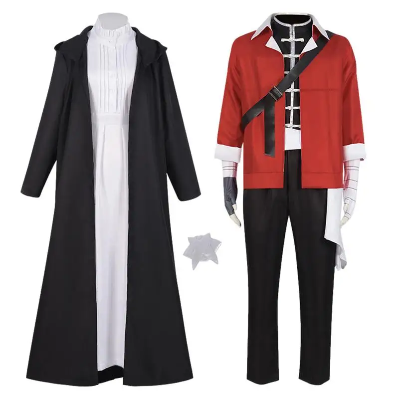 Anime Game Cosplay Fashion Anime Cosplay Uniform Set per uomo costumi da donna per donna uomo per celebrazioni natalizie