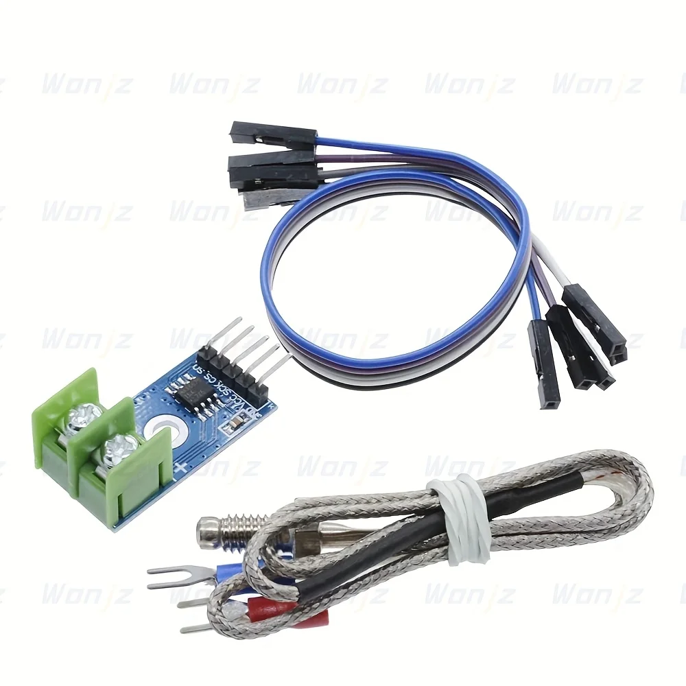 Kit de sensor de termopar: módulo MAX6675 + sensor de temperatura de termopar tipo K, adecuado para ESP32, y Raspberry Pi