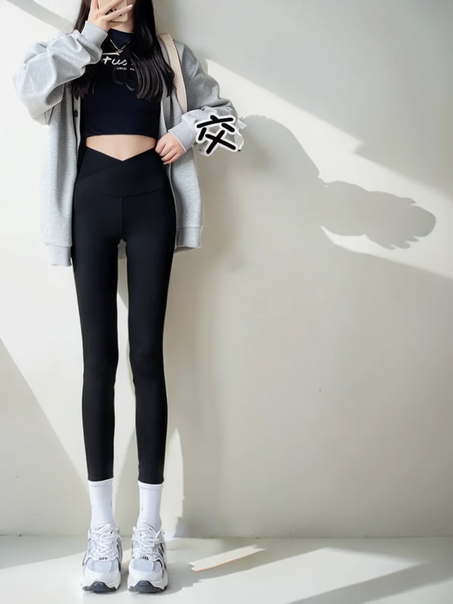 

Леггинсы Женская одежда Женские черные брюки Осенняя женская одежда Женская осенняя одежда Новая женская одежда Брюки с высокой талией