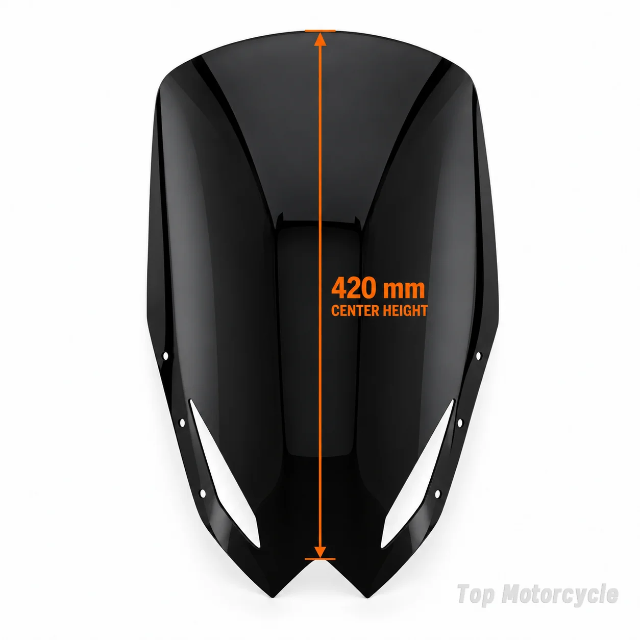 For Yamaha XJ6D XJ6 Diversion 2009-2016 Motorcycle Windshield Sport Racing Windscreen Front Wind Deflector Replacement Accessory
