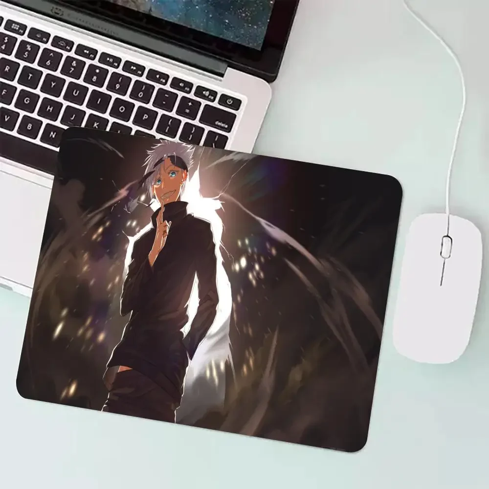 Anti-slip Small Mouse Pad Jujutsu Kaisen Laptop Anime Mouse Mat Keyboard Gamers Decoracion Desk Mat Gamer Gojo Satoru Mousepad