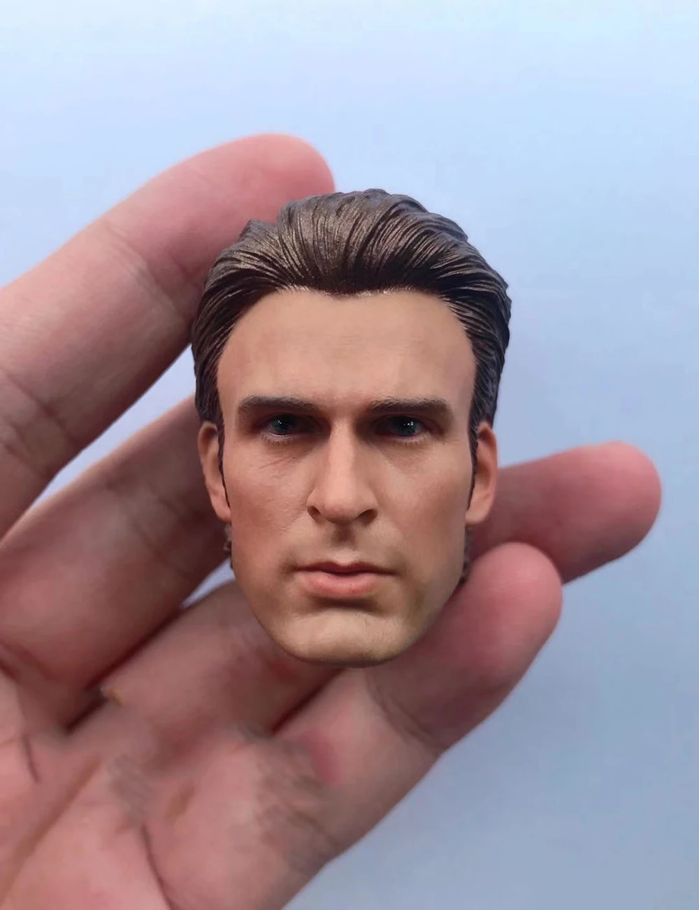 

1/6 Male Handsome Guy Chris Head Sculpture Carving Model Fit 12inch Action Figures Collect DIY