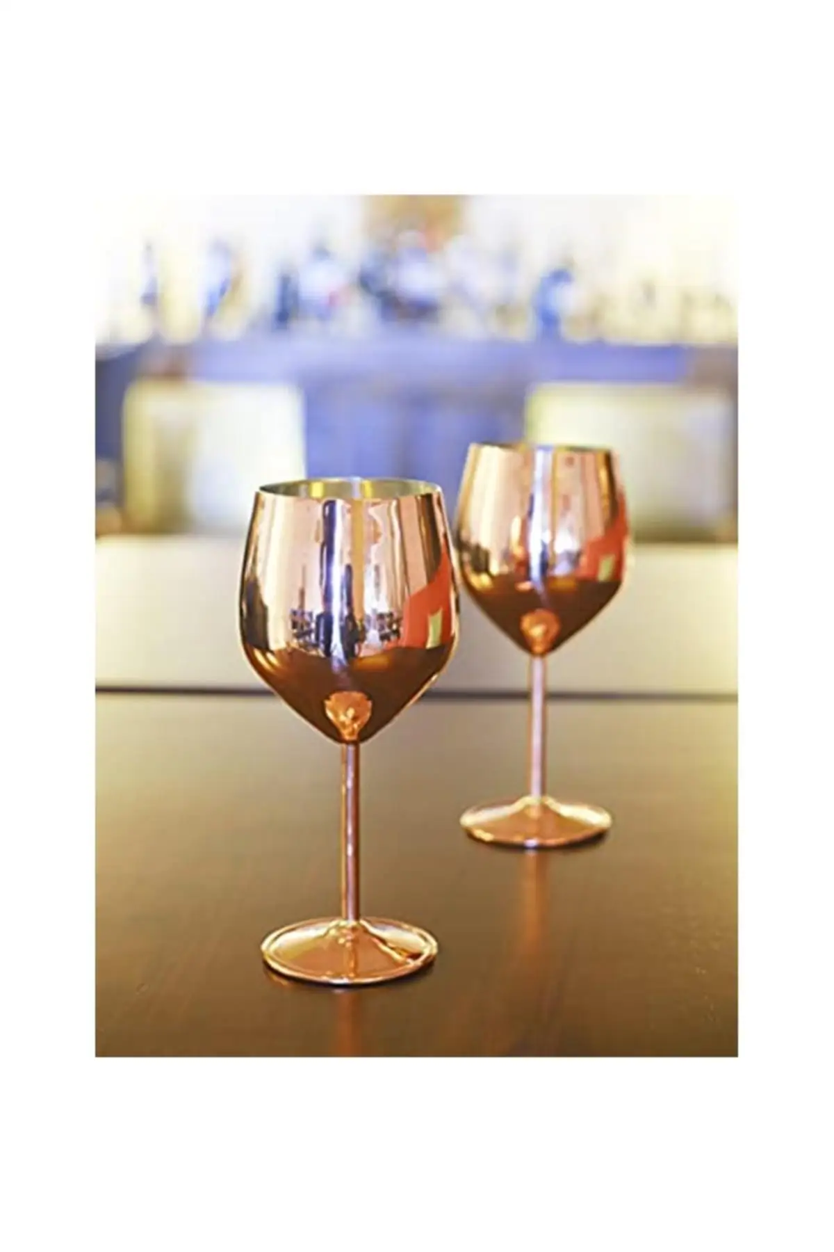 DOLBOVI Modern copper goblet 500 Ml (single) Glasses of wine Glass