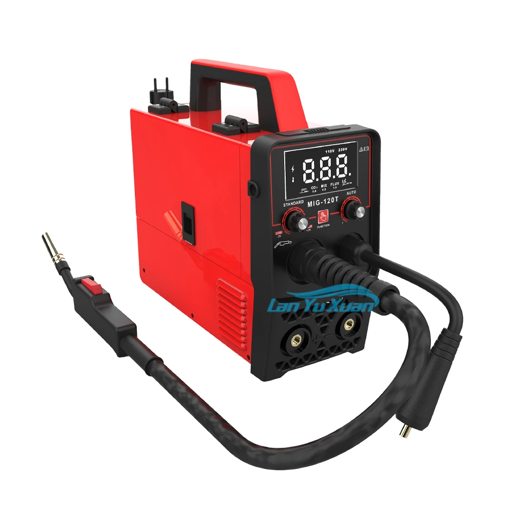 EDON MIG-215 GAS GASLESS CO2 WELDING MACHE 4 3 MAG MMA WELDER
