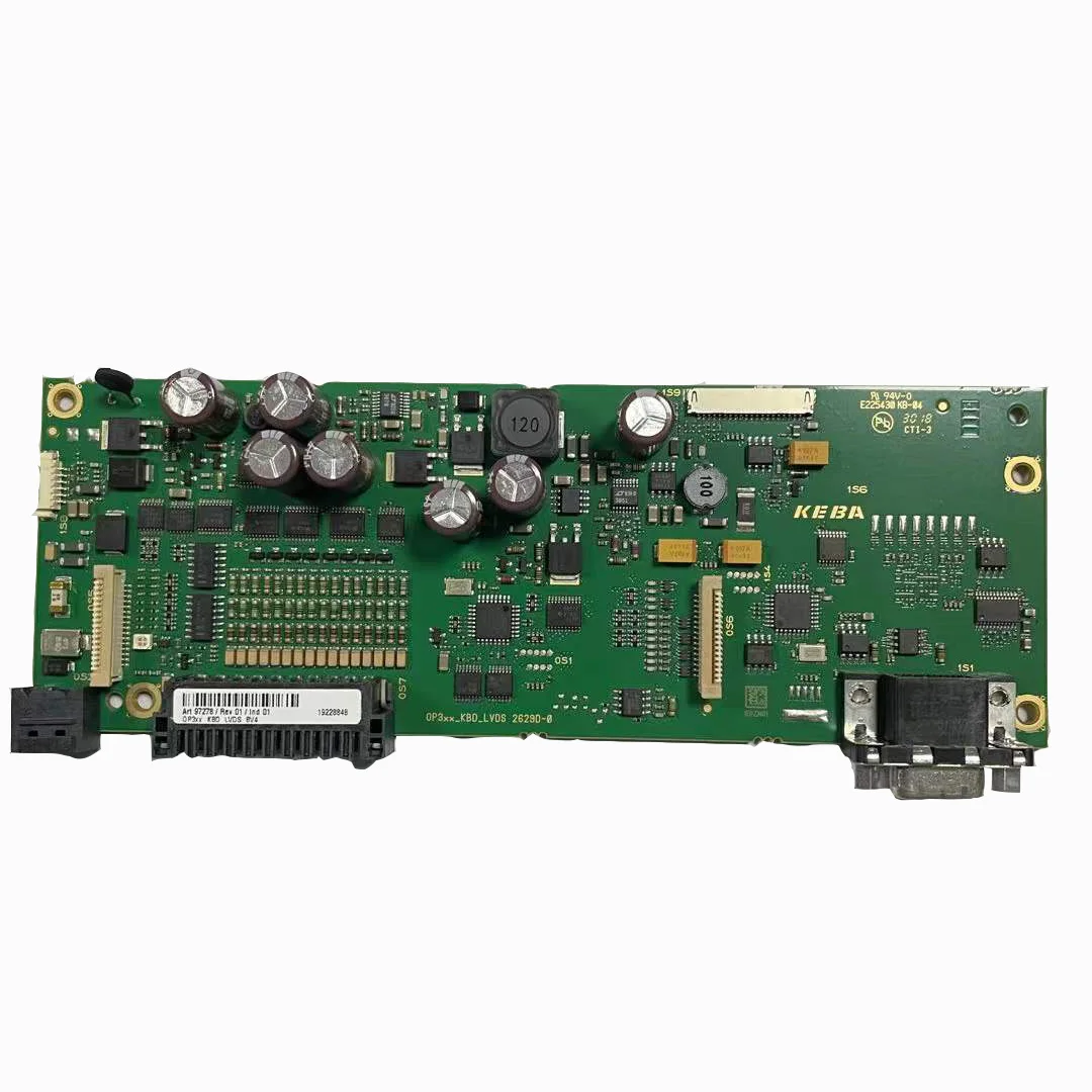 KEBA controller display card E225430 KB-04, keba OP361/Y panel cpu card for haitian molding machine