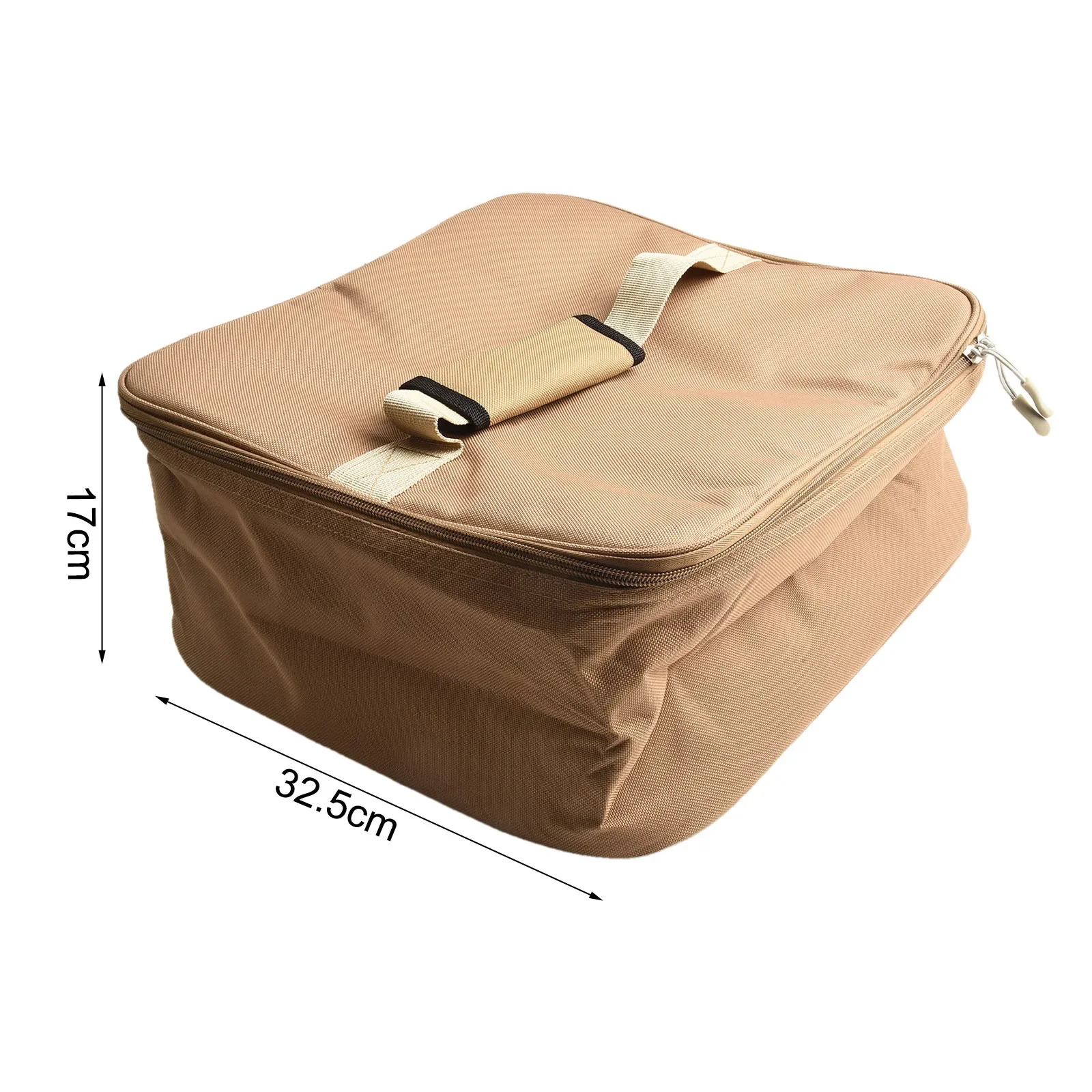 About 510g Camping Gas Tank Bag Tear-resistant Widened Padded Handles Firmly Fix In Place Organizing Camping Cookware