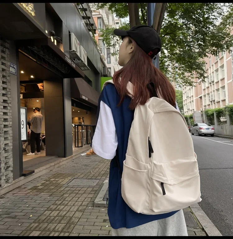

Versatile Backpack High Quality Large Capacity Waterproof Travel Bag Nylon Computer Bag Unisex Student School for Teenage Girls