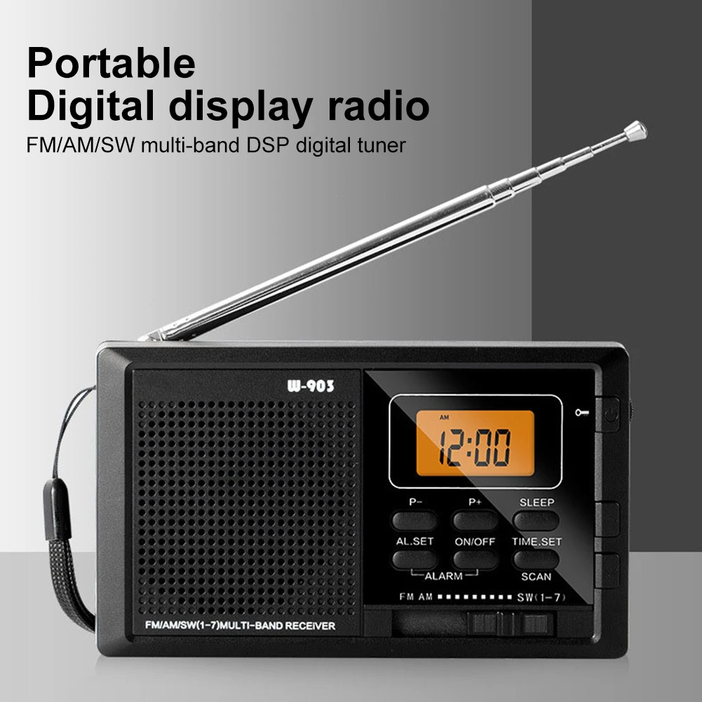 

Mini Radio AM FM Battery Operated Portable Radio Best Reception Longest Lasting For Running Walking Home Soundbox