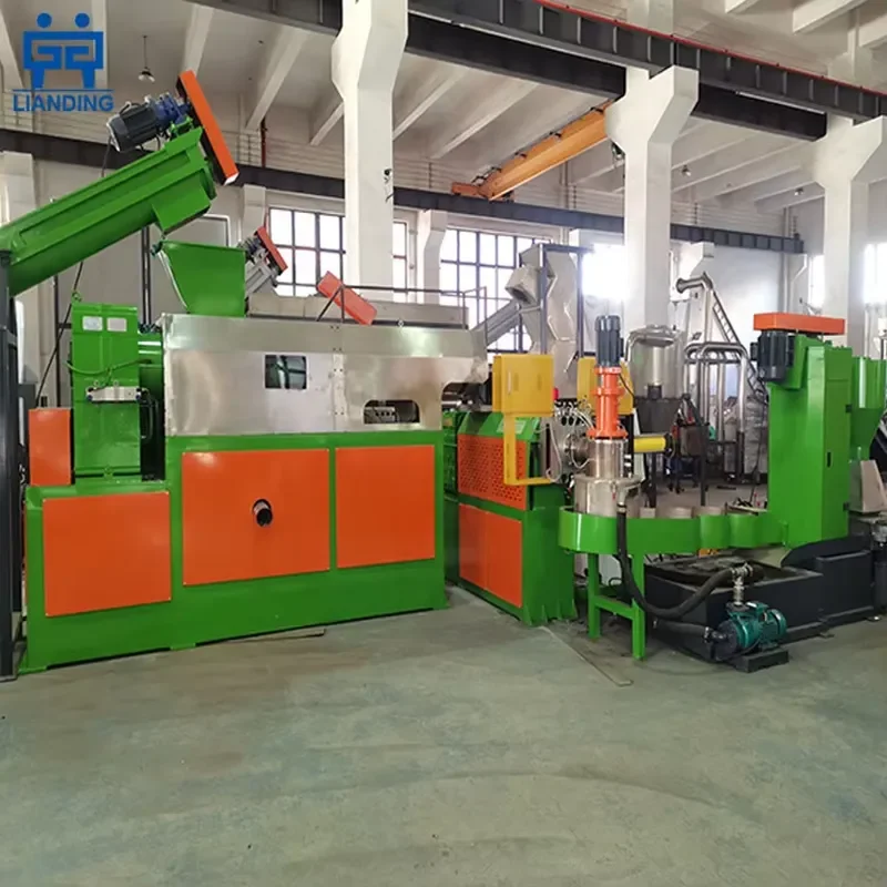 CE Certificated Automatic PP PE HDPE LDPE Film Bags Crushing Washing Line Waste Plastic Nylon Recycling Production Line