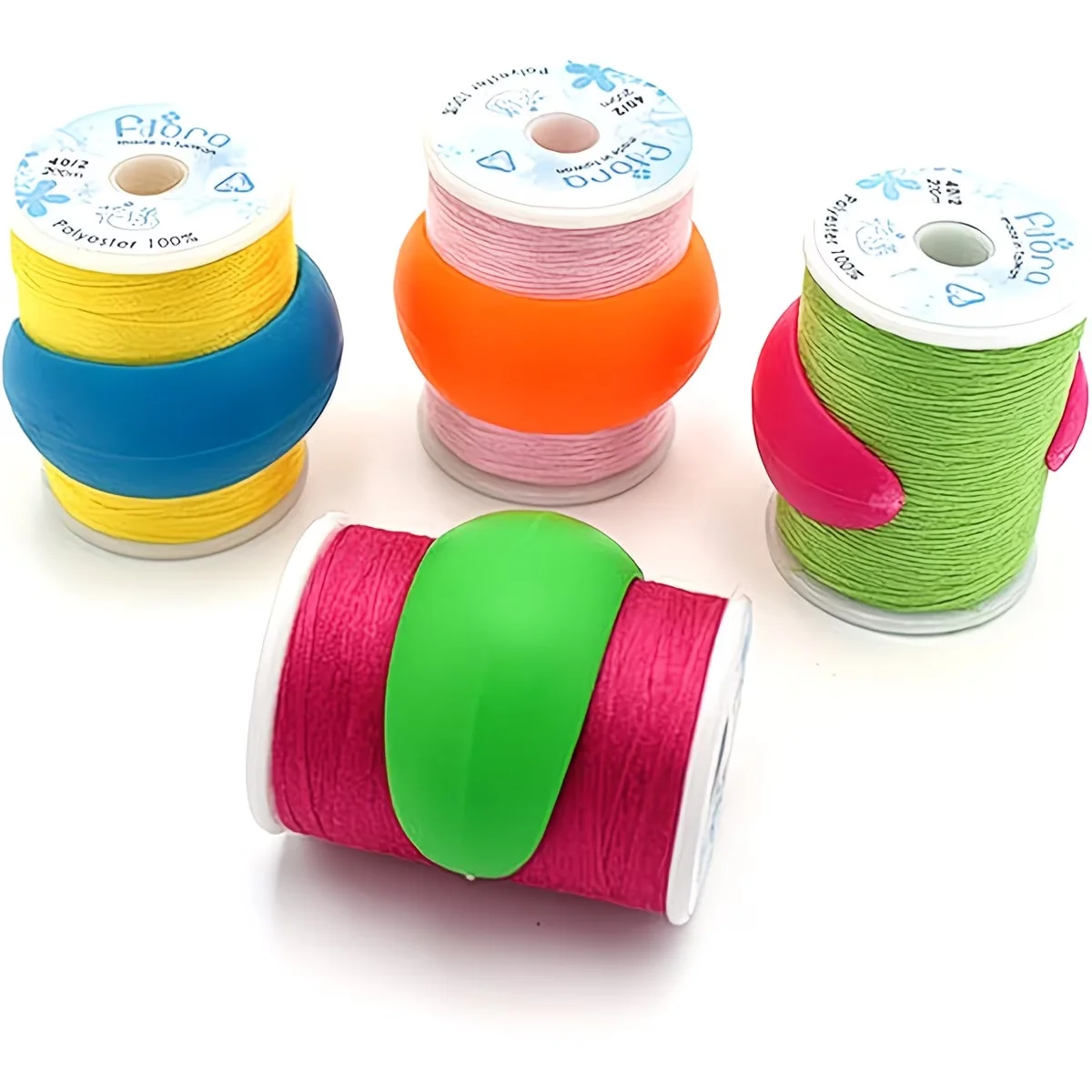 New Spool Huggers Thread Spool Savers, Prevents Thread Unraveling, Fits Sewing & Embroidery Machine Spools