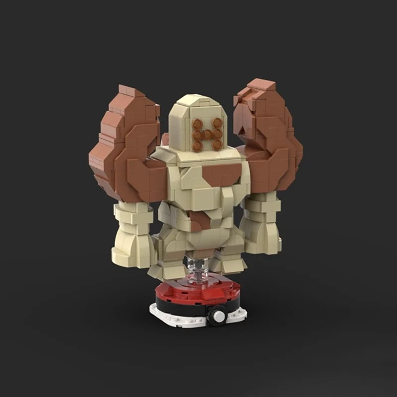 750 stücke MOC Regirock Brickheaded Modell Bausteine Architektur Montieren Spielzeug DIY Idee Weihnachten Geschenke Bildung Ziegel Kinder