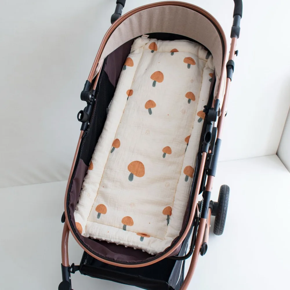 

Cartoon Pattern Baby Stroller Cushion Stroller Accessories Seat Liner Pushchair Car Mat Baby Seat Cushion Car Seat