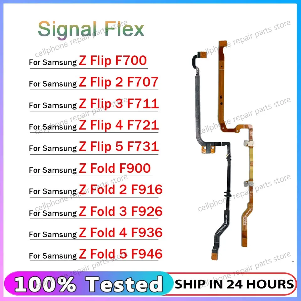 New Replacement Signal Antenna Flex Cable For Samsung Z Flip Fold 1 2 3 4 5 F707 F711 F721 F731 F916 F926 FPhone Repair Part