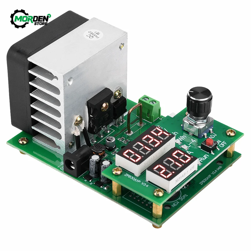 Bateria de Descarga de Carga Eletrônica Atual Constante Capacidade Tester Ferramenta Eletricista 9.99a 60w 30v