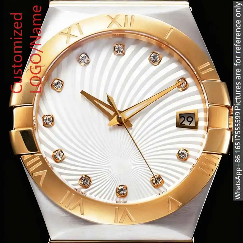 A1212 Store 904L Stainless Steel Bracelet 40 mm Men's Self-Winding Watch Sapphire Customized Watches) view 2