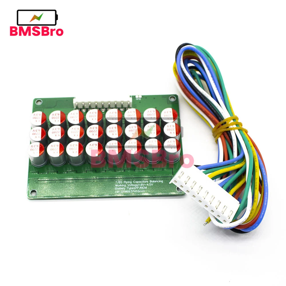 BMS 8S Li-ion Lithium Battery Balacer Equalizer Lithium Battery Cell Packs Balance Board for Ebike Escooter Batteries