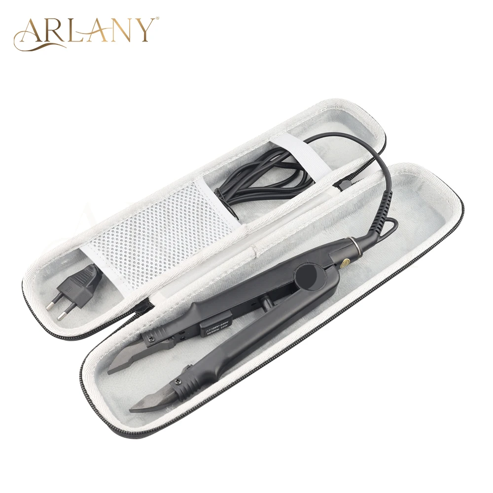 حقيبة تخزين مكواة فرد الشعر من ARLANY، حقيبة سفر لحمل مكواة فرد الشعر، حافظة EVA لقضاء العطلات #1