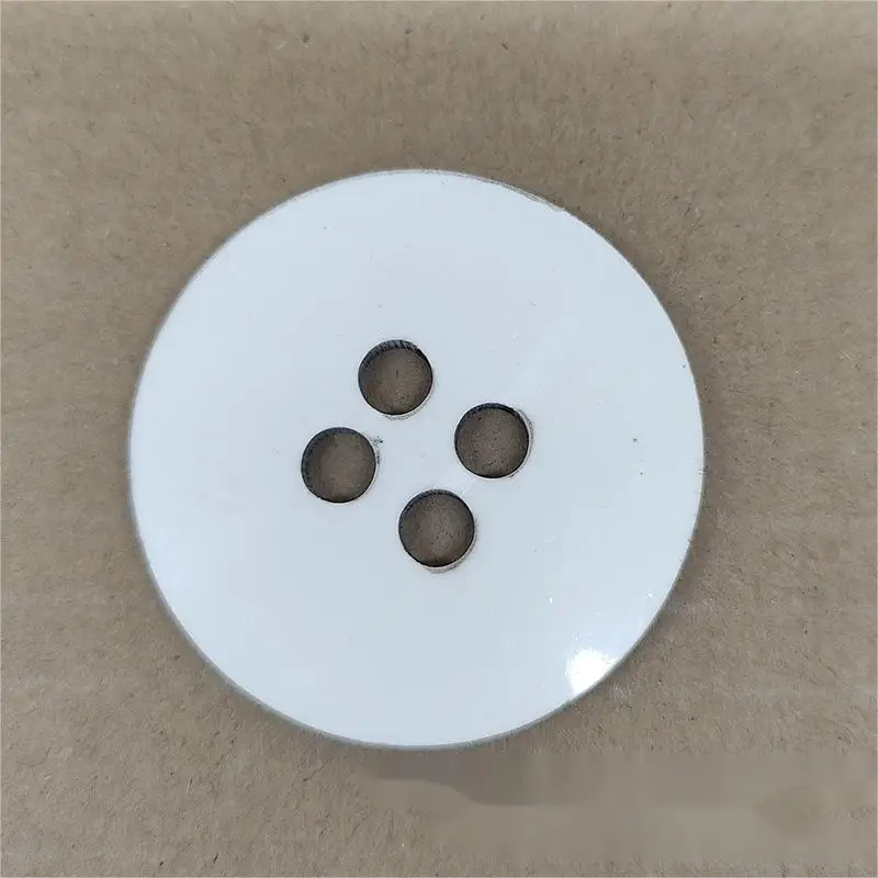 Free Shipping 100 Pcs/Lot Custom Sublimation Blanks MDF Button Badges For Christmas Kid Gifts