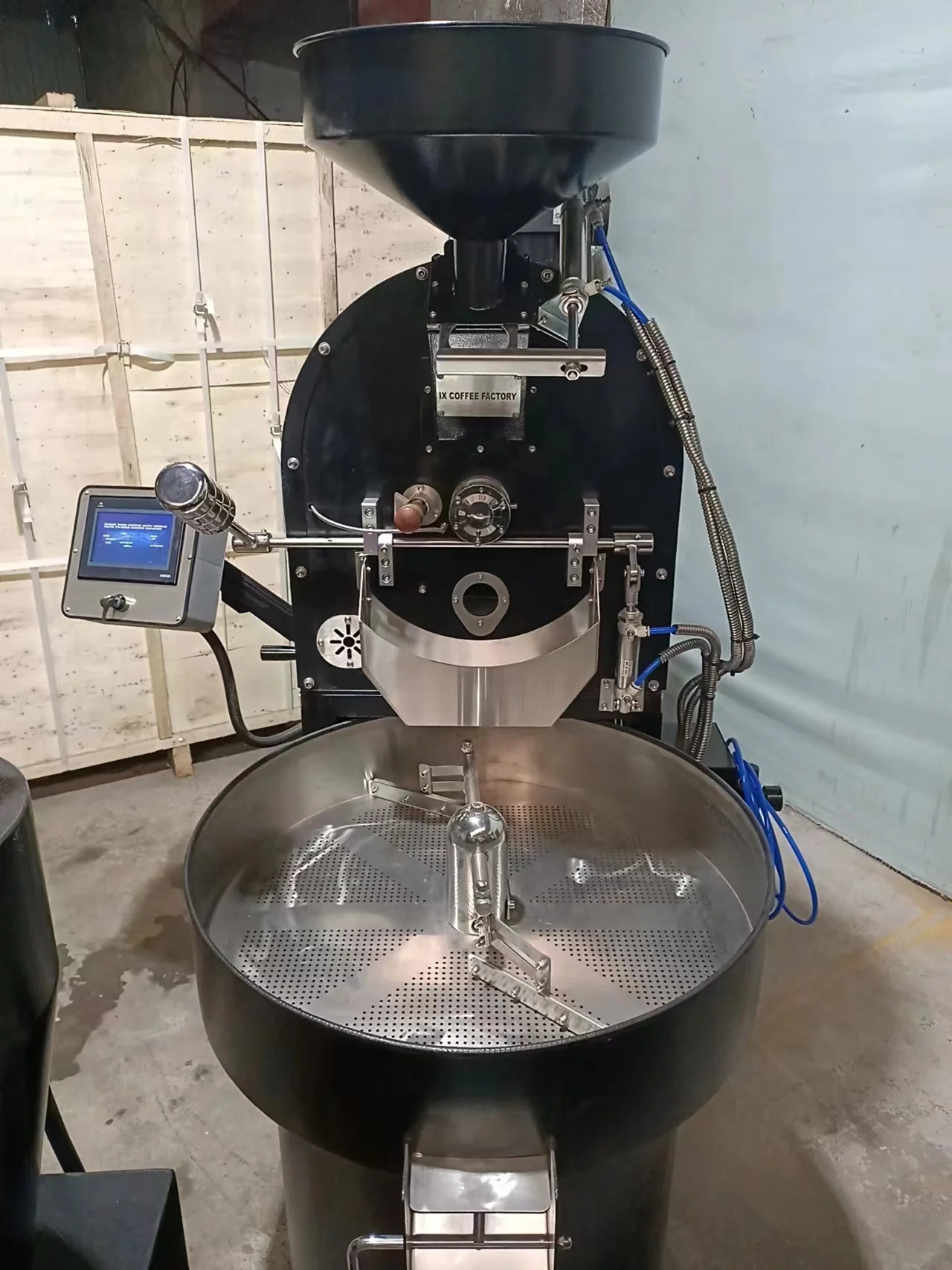 Wintop سعر المصنع مباشرة 2 كجم 3 كجم 5 كجم 6 كجم 12 كجم 15 كجم محمصة قهوة غاز ماكينة تحميص القهوة