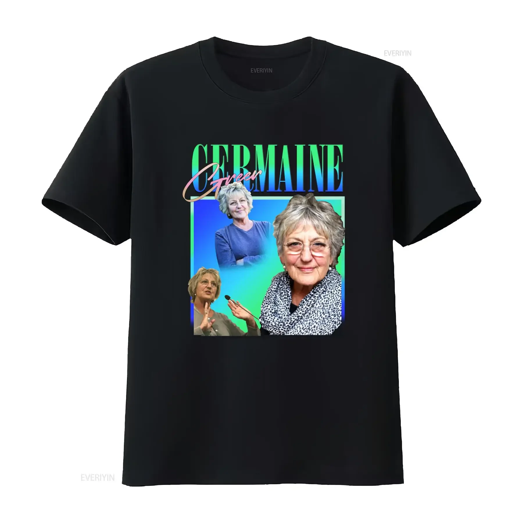 GERMAINE GREER Homage T Shirt Feminists Feminism Themed Radical Feminist Inspired  vintage Washed Breathable Casual Comfortable
