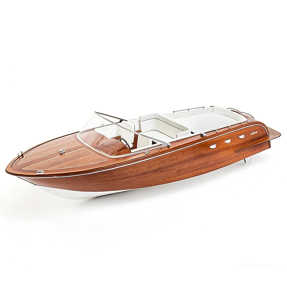 

1/6 RC Ships125cm Comtesse Luxury Yacht Remote Control Boat Made of Noble Mahogany Exquisite Details RC Ships Model Kit Ship Toy