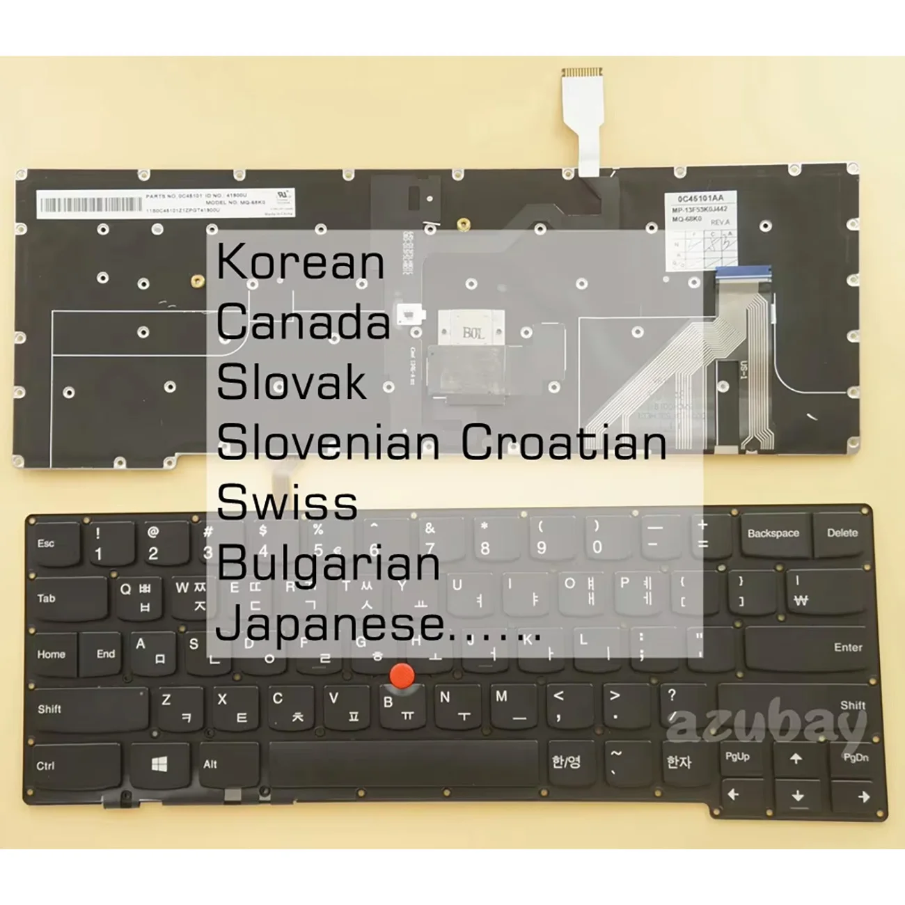 

Словенская хорватская японская клавиатура для Lenovo Thinkpad X1 Carbon Gen 2nd 2014 0C45100 4BK012 MQ-72JP с подсветкой