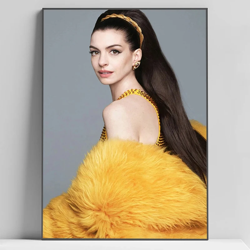 فيلم ستار آن هاثاواي ملصق ديكور المنزل صور ديكور جدران الغرف اللوحة على قماش اللوحات الزخرفية ديكور فني مطبوع