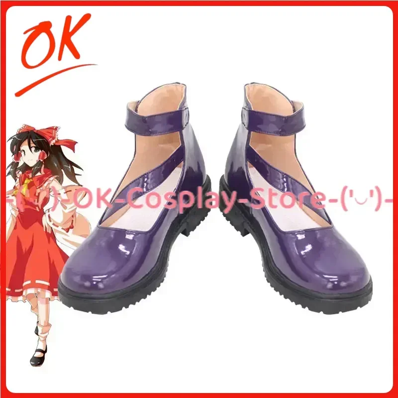 

[На заказ] Hakurei Reimu обувь для косплея аниме игра костюм для ролевых игр реквизит Хэллоуин карнавальная вечеринка сапоги из искусственной кожи